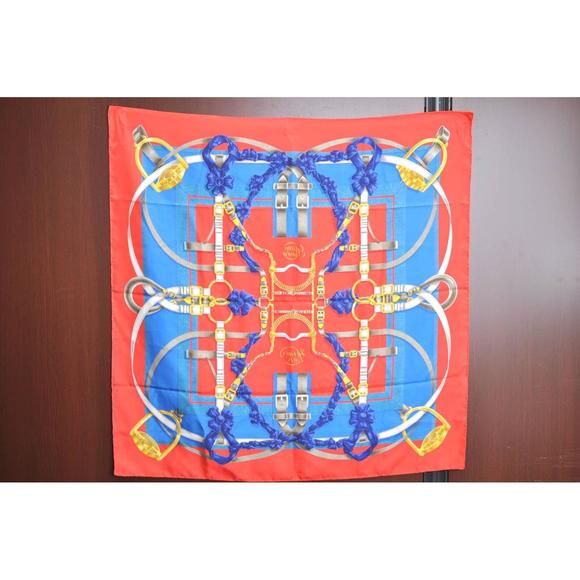 Auth Hermes Carre 90 Scarf Silk #43811H25B - Picture 11 of 13